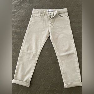 Like new boys Zara khaki jeans